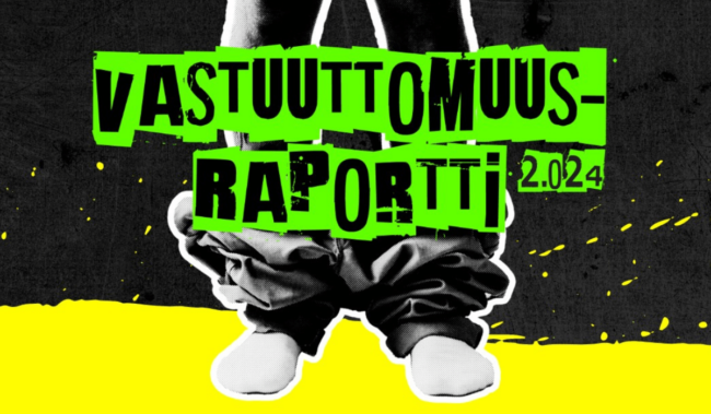 Suliko syntilistamme vuoden aikana? – Lue Ylvan vastuuttomuusraportti